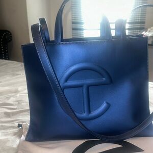 Medium cobolt blue telfar bag
